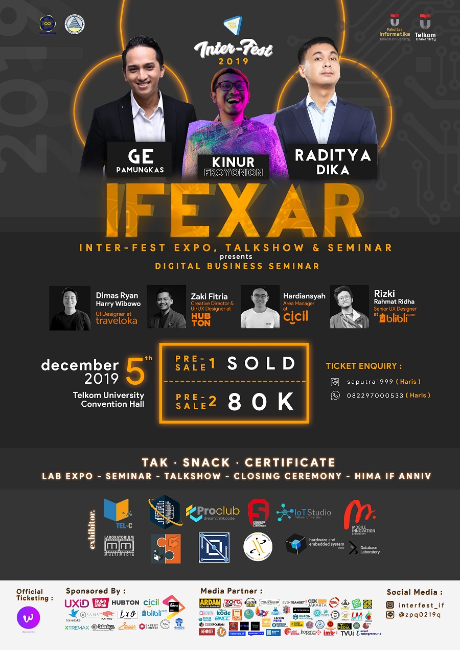 IFEXAR 2019 – INTER-FEST TELKOM UNIVERSITY